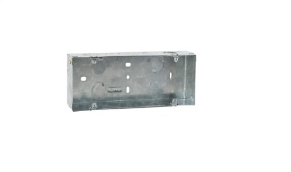 LEGRAND MYLINC METAL FLUSH BOX - 6 MODULE