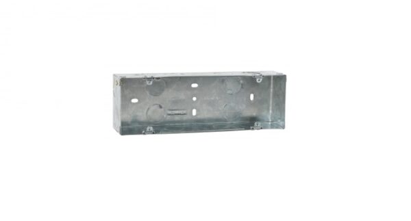 LEGRAND MYLINC METAL FLUSH BOX - 8 MODULE – VERTICAL